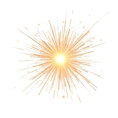 Obraz premium Radiant sunburst explosion