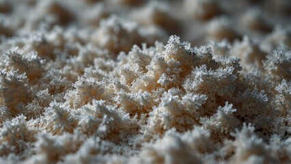 Artistic visualization of close up of bunch of white flowers - Generative AI