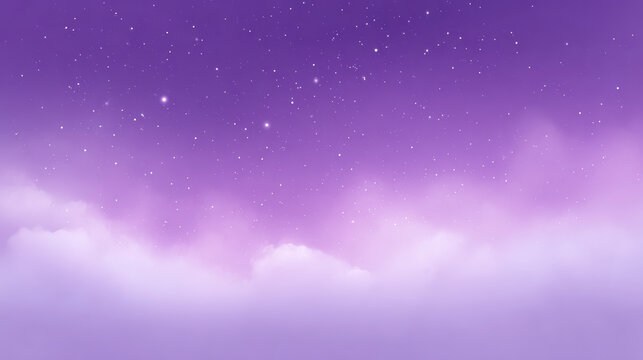 Night sky purple gradient cloud dreamy night sky purple gradient cloud dreamy star galaxy abstract background fantasy violet pastel soft magic
