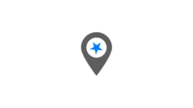 Map Pin animated
