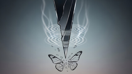 Person making an offensive hand gesture or expression of disrespect