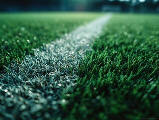 Soccer Field at Night