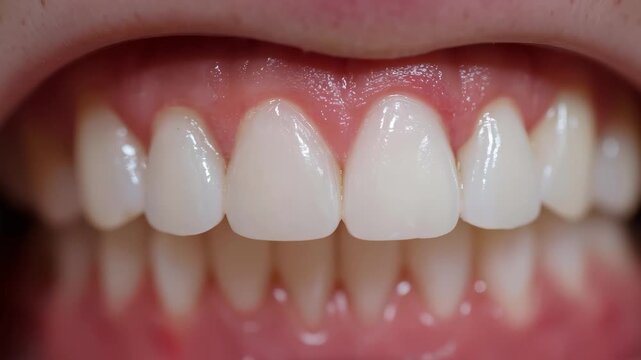 Laser removes tartar and thin layer of infected skin, A dental laser removes tartar and a thin layer of infected skin, showcasing advanced dental care techniques