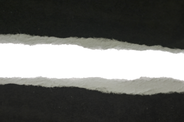 torn black pages with uneven texture edges. set of ripped black paper sheets png isolated on transparent background. document or newspaper mockup.