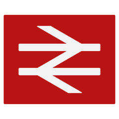 train sign icon