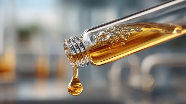 A refractometer measuring Brix sugar content for precise food and beverage analysis.