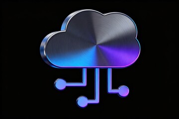 Metallic cloud with circuit connections