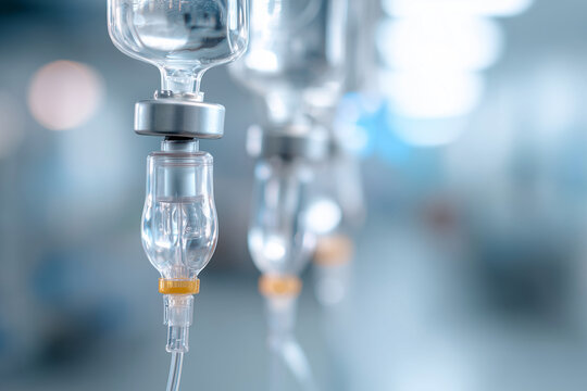 A medical device with a clear tube attached to it