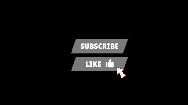 Professional red animated YouTube subscribe button with a ringing bell notification for video overlays.
