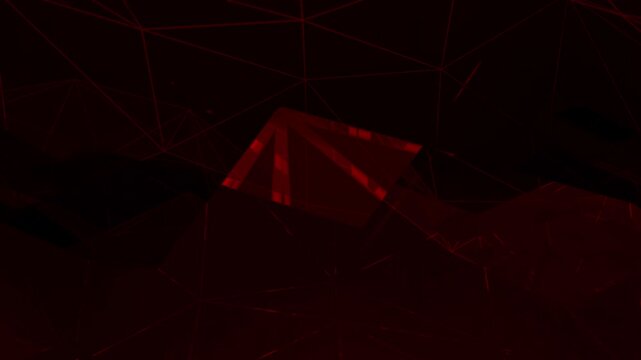 Dark Landscape with Red Lighting Effects.