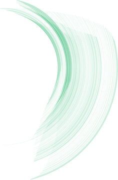 Mint green flowing arcs sweep upward, expressing freshness, renewal, gentle motion, and modern abstract elegance through layered translucent textures softly.