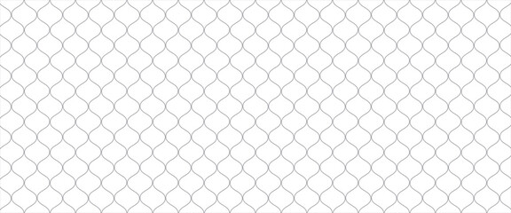 Mesh texture for fishing nets. Seamless black pattern for sportswear or soccer goal, volleyball net, basketball hoop, hockey, athletics.