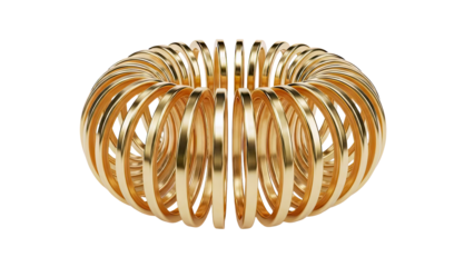 Golden Toroidal Coil