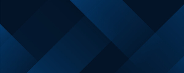 Obraz premium Abstract background gradient dark navy blue banner simple abstract