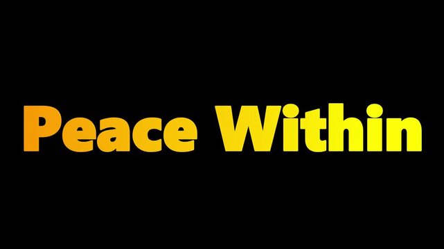 Bright white text displaying the motivational phrase trust yourself appearing with golden glittering particle effects over a vivid green screen background for easy compositing.