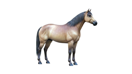 Brown Horse Standing Still