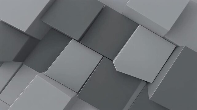 eamless loop of metallic micro plates with rhythmic vertical motion in 4K