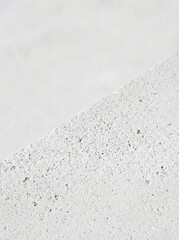 Clean white concrete texture background with negative space. Ideal for product mockups, tech presentations, architectural designs