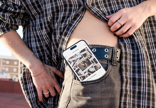 Mobile phone Screen Mockup
