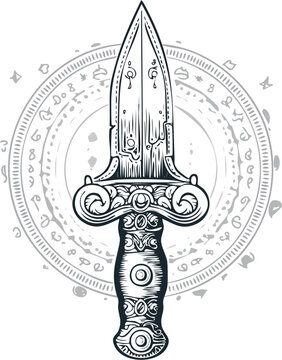 Knife illustration