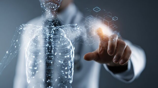 Innovative Healthcare Automation Concept for Medical Billing Systems - Powered by Adobe