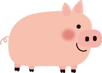 cartoon pig cartoon