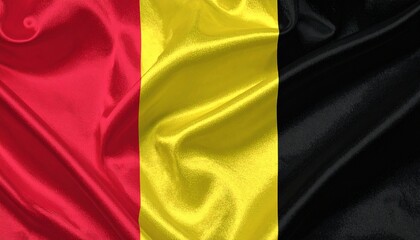 Fototapeta premium flag of Belgium
