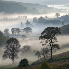 remote-valley-with-scattered-trees-and-fog
