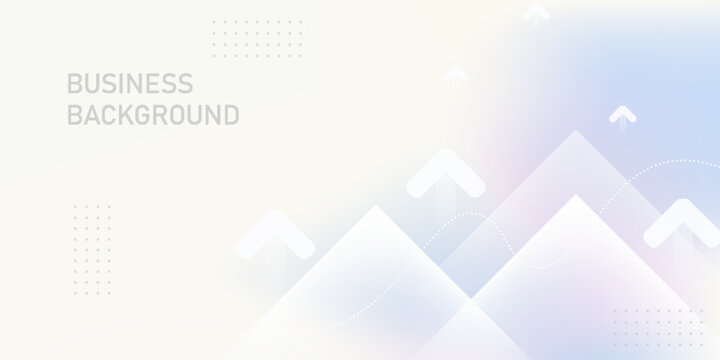 Modern blue creative economy investment report chart arrow up illustration background