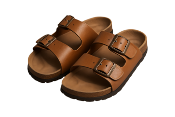 3d sandals, Summer Steps, Comfort Sandals, Easy Walk, Beach Footwear, High quality Realistic image.