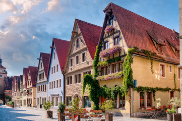 Rothenburg ob der Tauber is a town in the district of Ansbach in the federal state of Bavaria, Germany