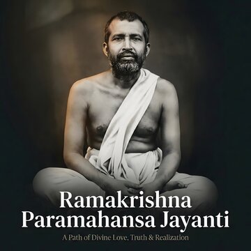 Ramakrishna Paramahansa Jayanti spiritual celebration