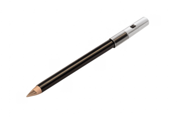 Makeup pencil applying beauty product for eyeliner or lipliner