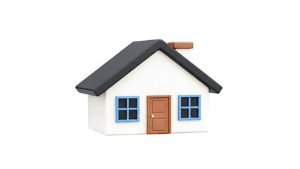 Fototapeta premium Cartoon House Illustration