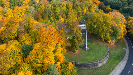 Obelisk Mägdesprung im Harz © dk-fotowelt