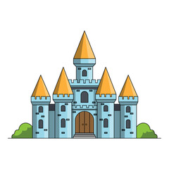 Fototapeta premium Castle Illustration