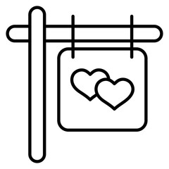 Wedding Sign Icon