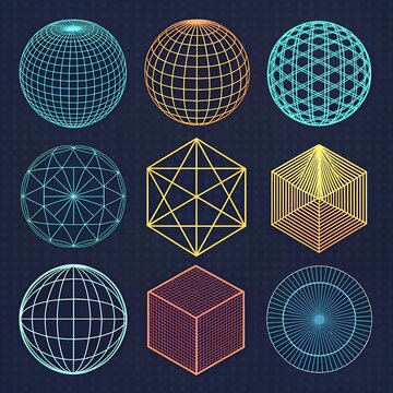 abstract background with globe