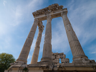 Pergamon Ancient City. Bergama, İzmir Province, T&uuml;rkiye.