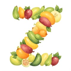 Fruit & Vegetable Alphabet