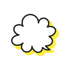 [Speech Bubble Icons] Speech Bubble Icon 吹き出しアイコン