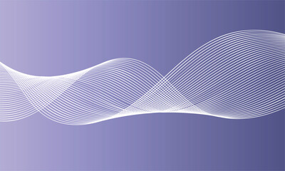 Abstract motion lines creating refined visual continuity