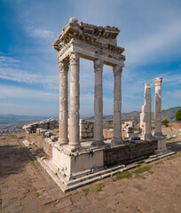 Pergamon Ancient City. Bergama, İzmir Province, T&uuml;rkiye.