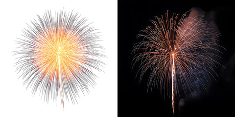 Graceful swirling wave of navy blue silk satin material isolated on a white background for textile design