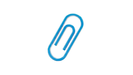 Blue Paperclip