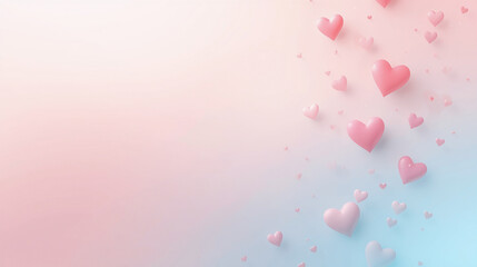 Romantic Heart Background for Valentine's Day Designs