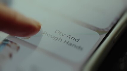 Dry And Rough Hands category with natural beauty hacks on beauty application