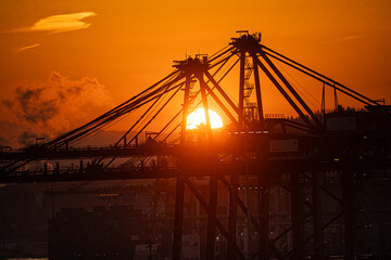 Vancouver city sunrise