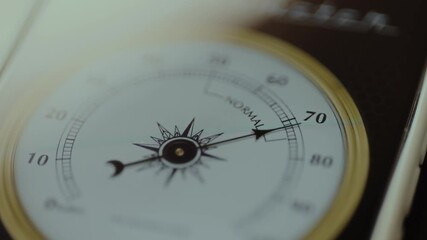 Humidity measured by a Hygrometer application showing a Normal humidity level