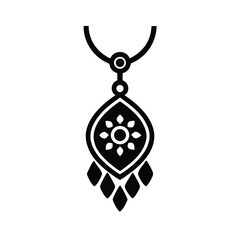 Traditional Omani Jewelry Pendant Icon